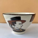 Henriot regionalist art deco mug