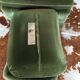 Fauteuil crapaud et repose-pieds