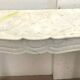 Louis XV style fireplace in white marble veined Carrara Italy 20th century
