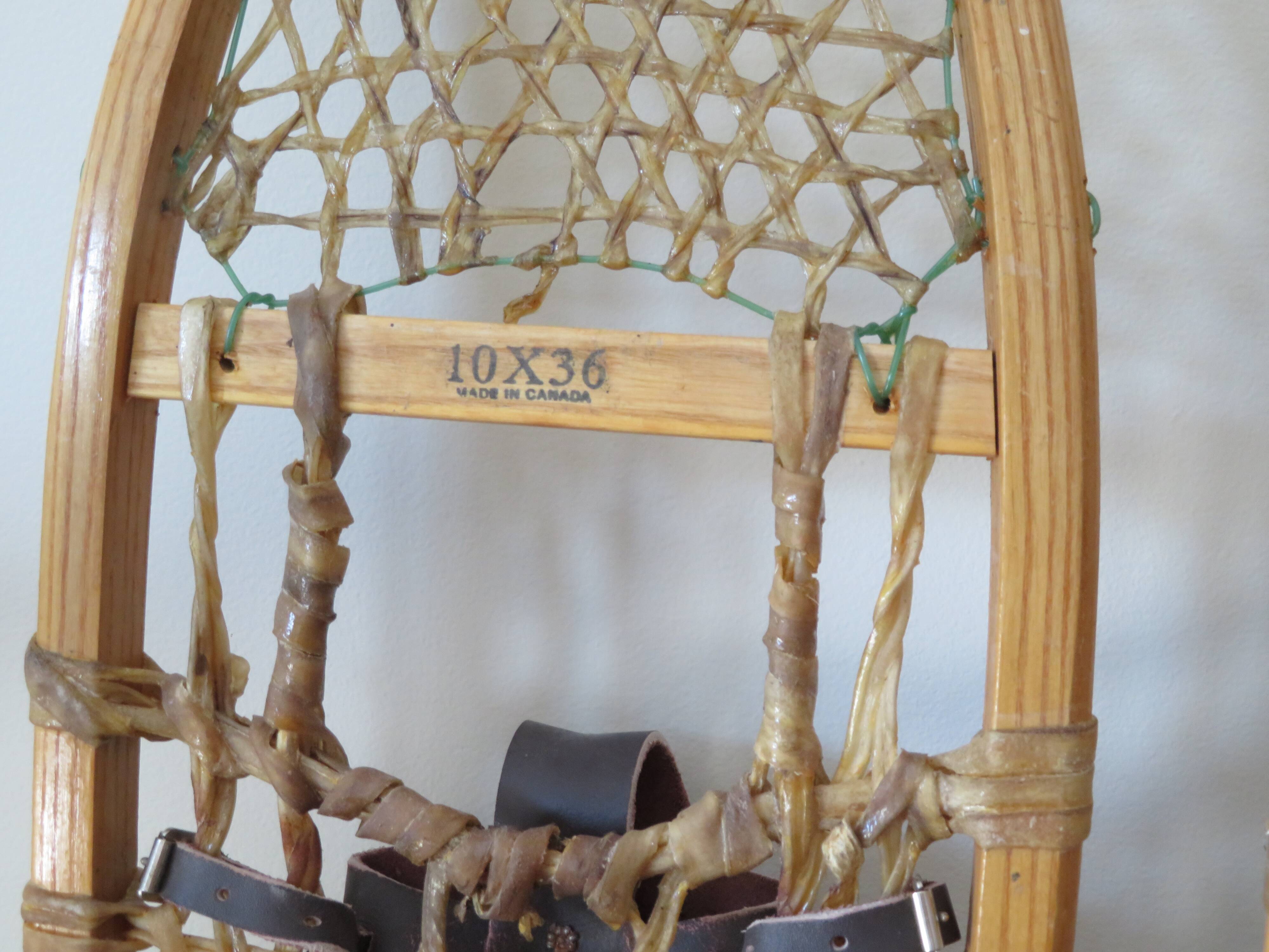 Old snowshoes Canada