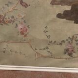 Painting on canvas has decoration of a scene in the Antique Decorative panel nineteenth century