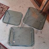 Glass nesting table