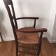 Fauteuil provençal paillé