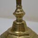 Pair of torches - Bronze chandeliers base with sides