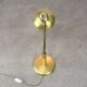 Vintage Italian Brass Gooseneck Table Lamp