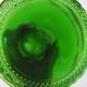 Green soliflore bottle
