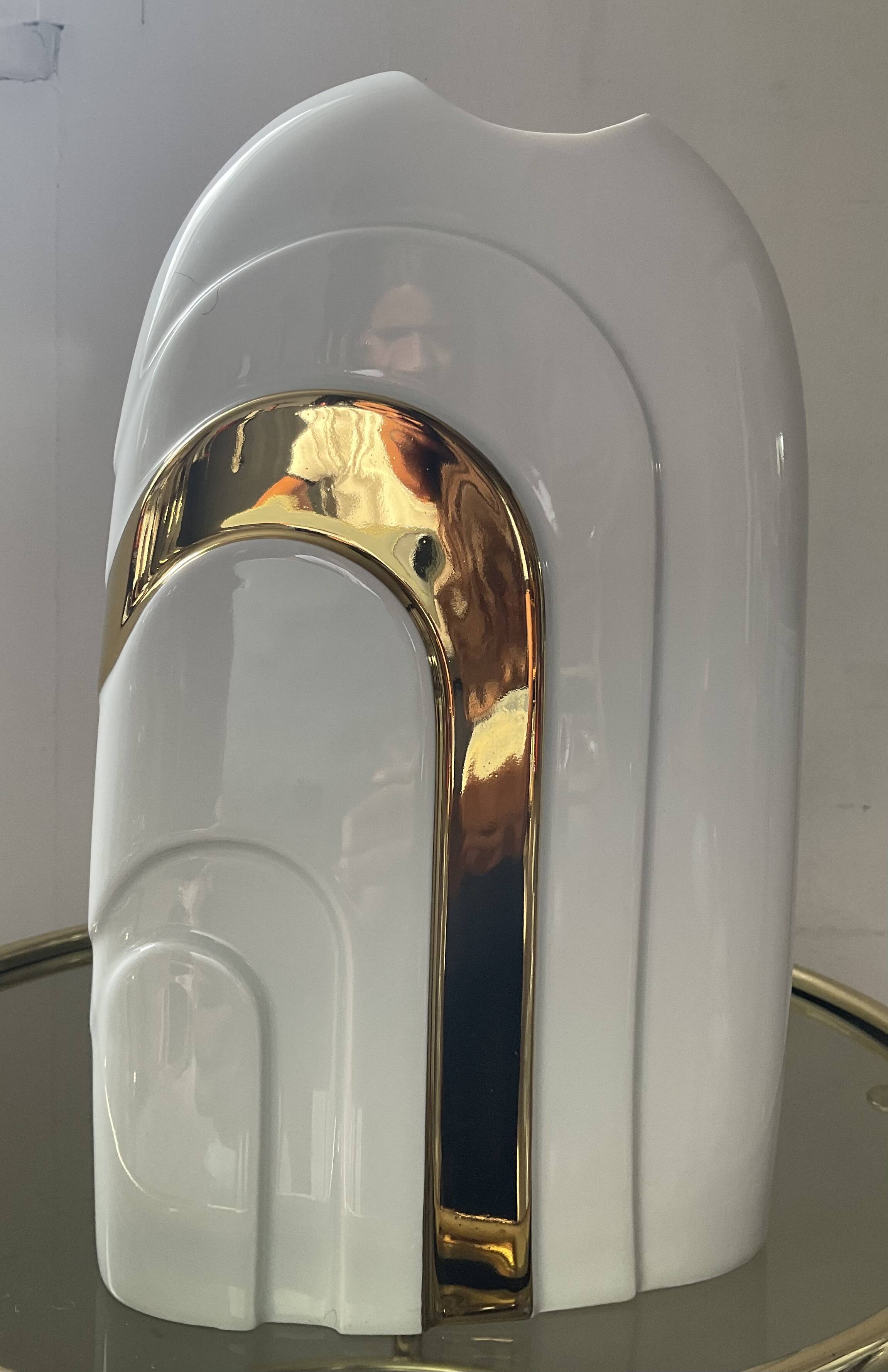 West Germany porcelain vase 70s