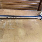 Vintage dunlop badminton racket wood + sports cover #e240