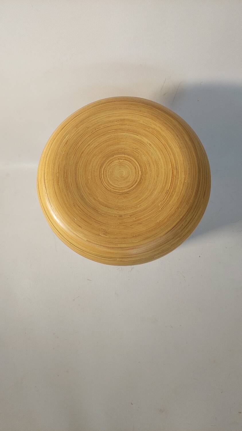 Vintage bamboo stool