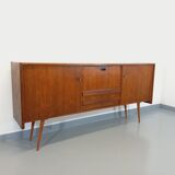 Enfilade vintage style scandinave en teck des années 60