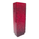 Brutalist glass vase by Emil Funcke for Gral Glass