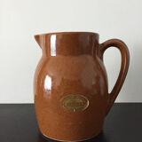 Vintage digoin jug water pitcher