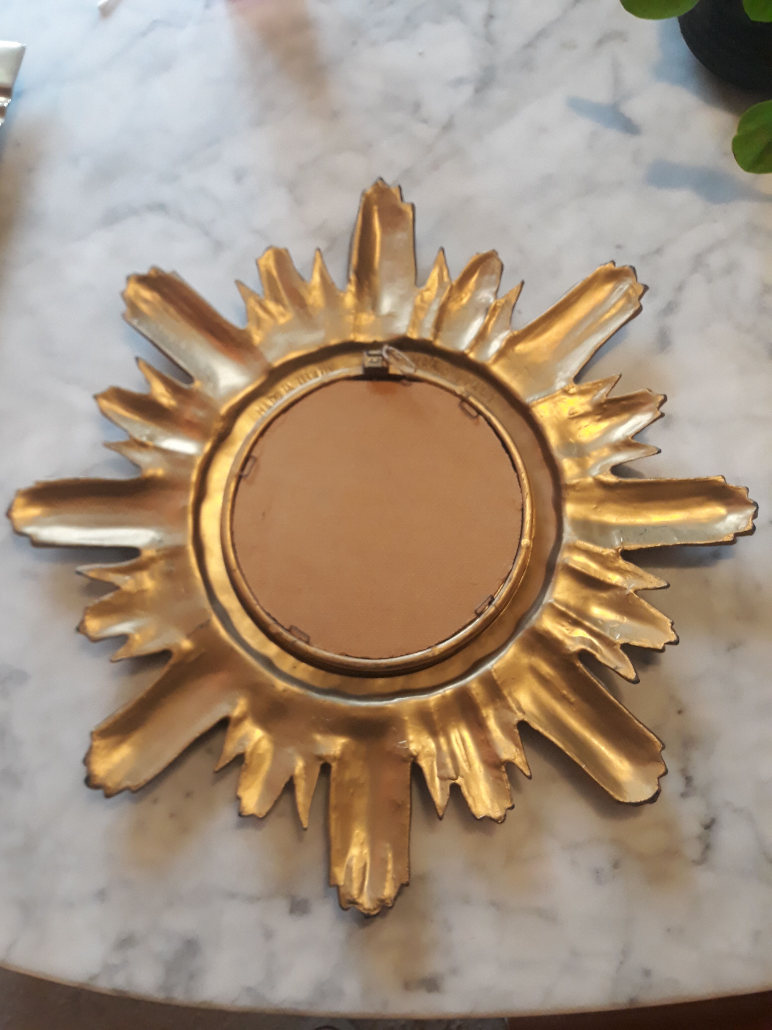 Vintage Italian witch mirror