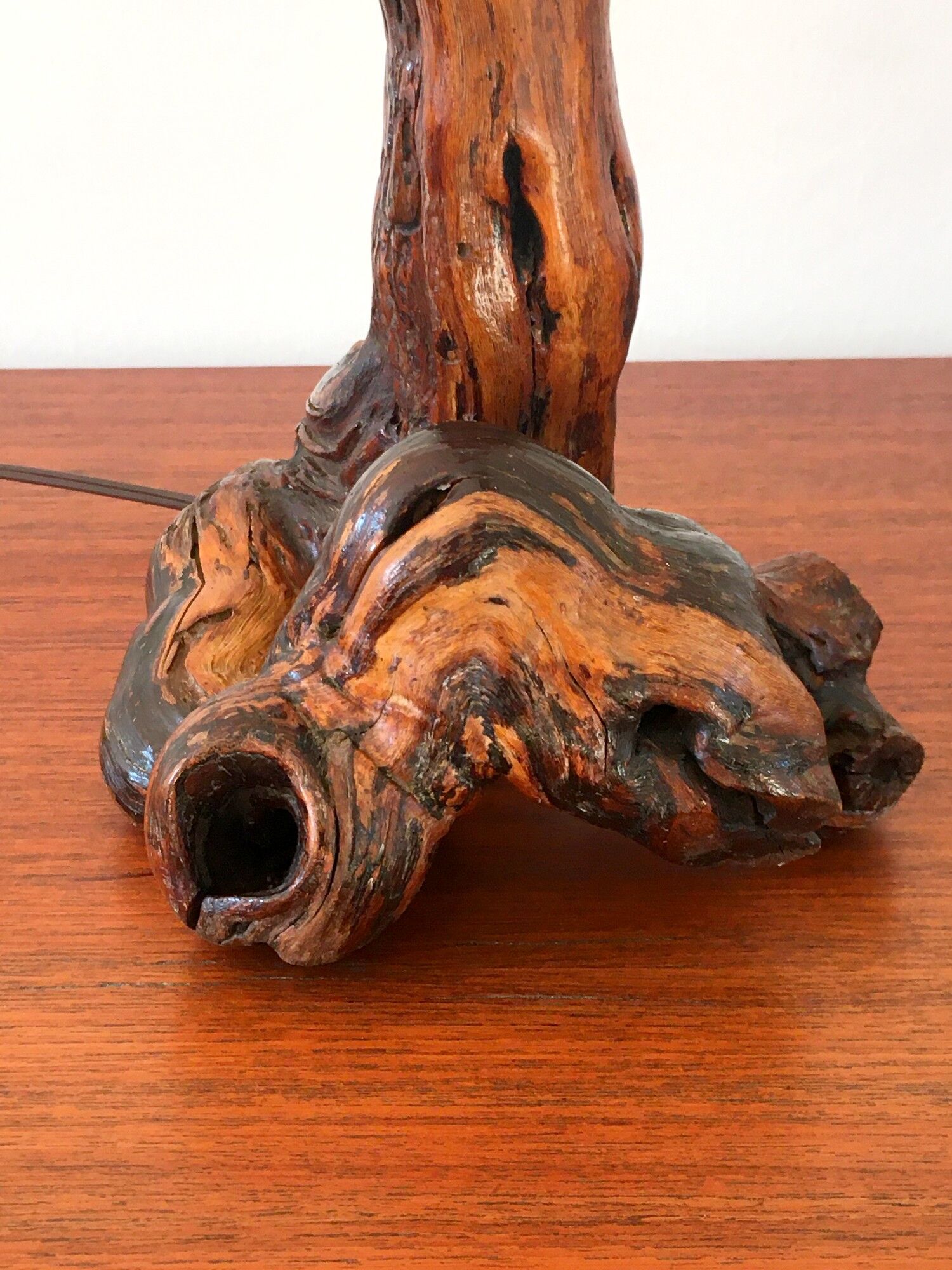 Vintage brutalist lamp 50s