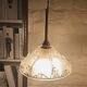Pair of Art Deco pendant lights by Jean Gaultier, vintage pendant lights from the 1930s
