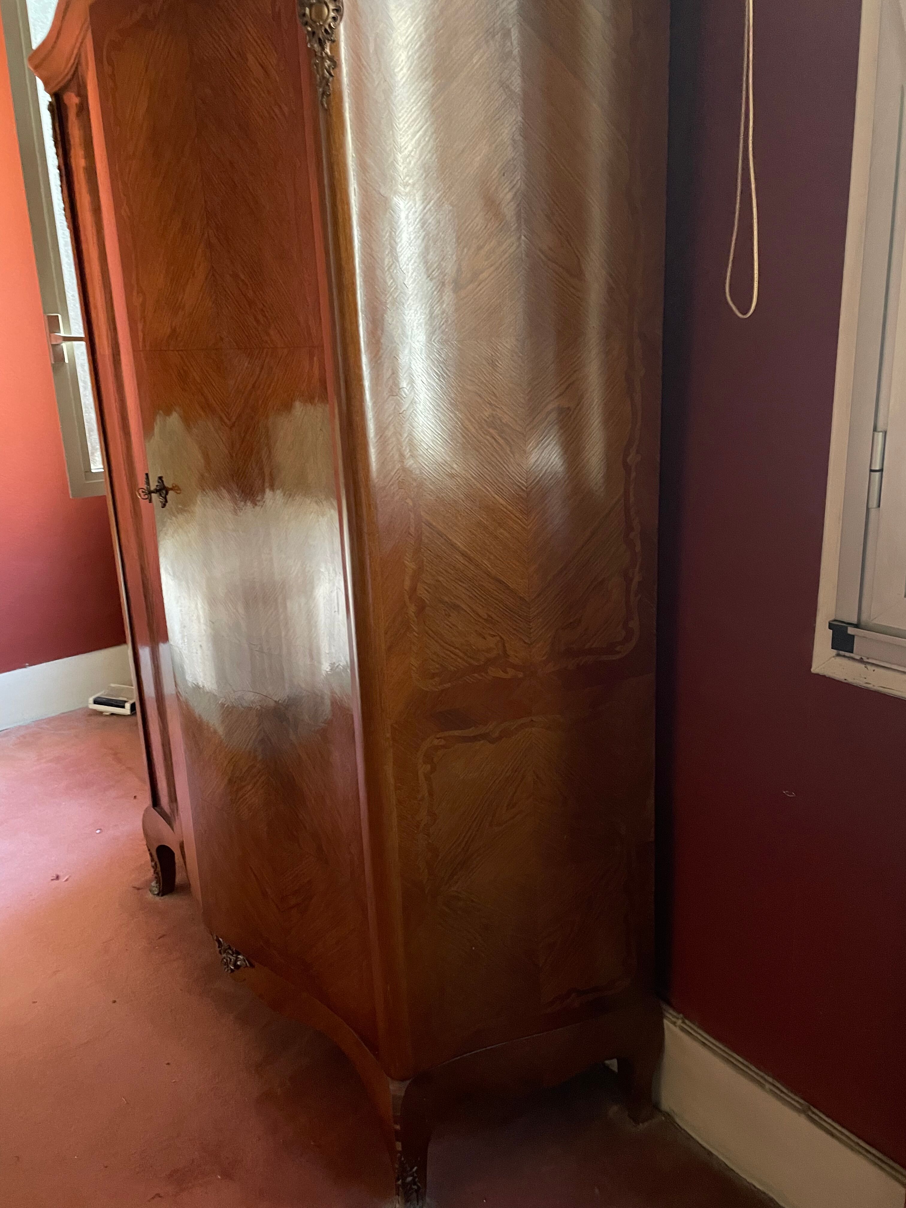 Armoire Louis XV-XVI (fin 19ème)
