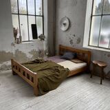 Maison Regain solid double bed 140 cm