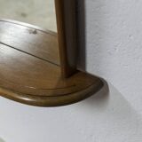 Miroir d'entrée avec tablette 1960