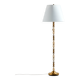 MK10968 Brass and crystal floor lamp
