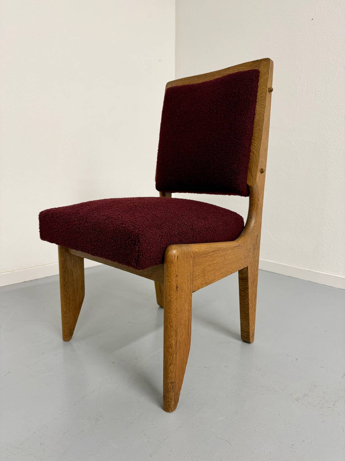 Vintage Guillerme & Chambron designer armchair from the 1960s