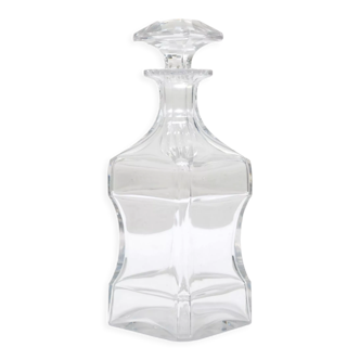 Vintage glass shot decanter