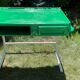 Vintage children's desk 70s green plastic