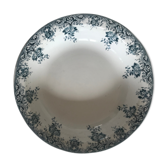 Hollow dish in iron earth
