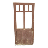 Porte d'entrée en chêne