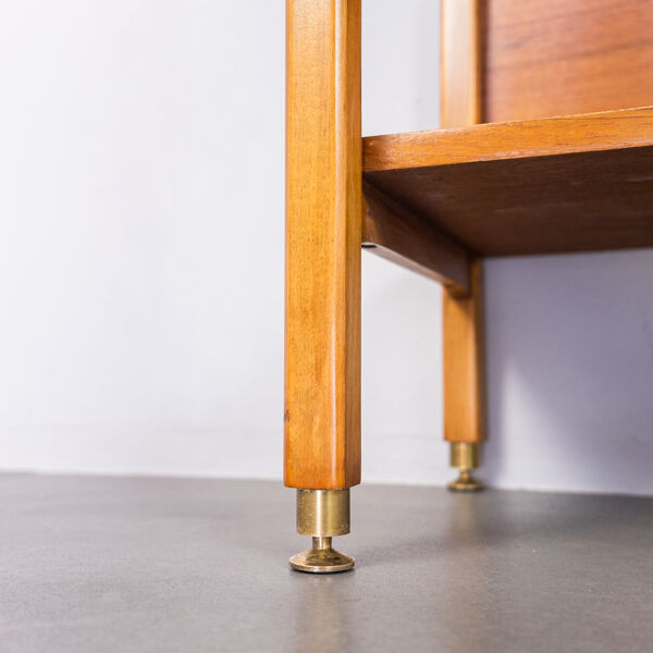 Set of 2 entry console furniture with 60s mirror