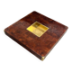 Table Willy RIZZO placage de loupe Mario Sabot 1970