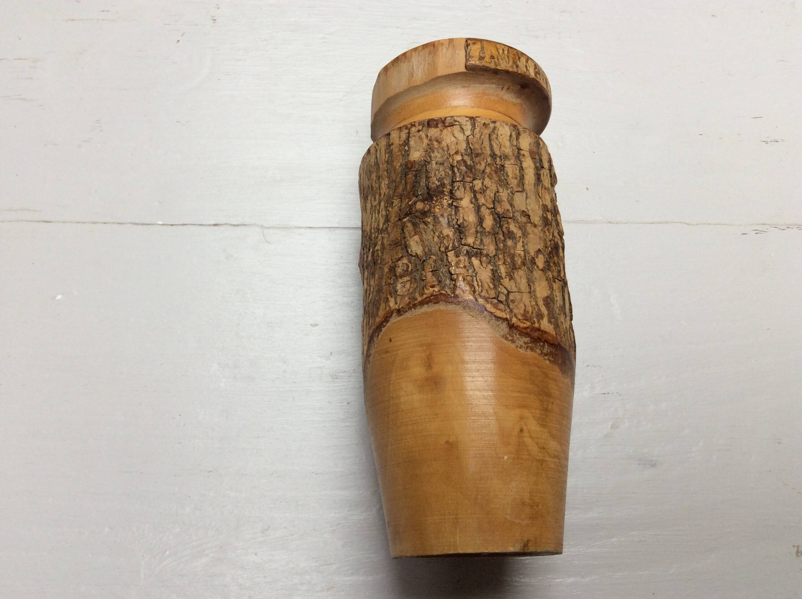 Wooden pepper pot