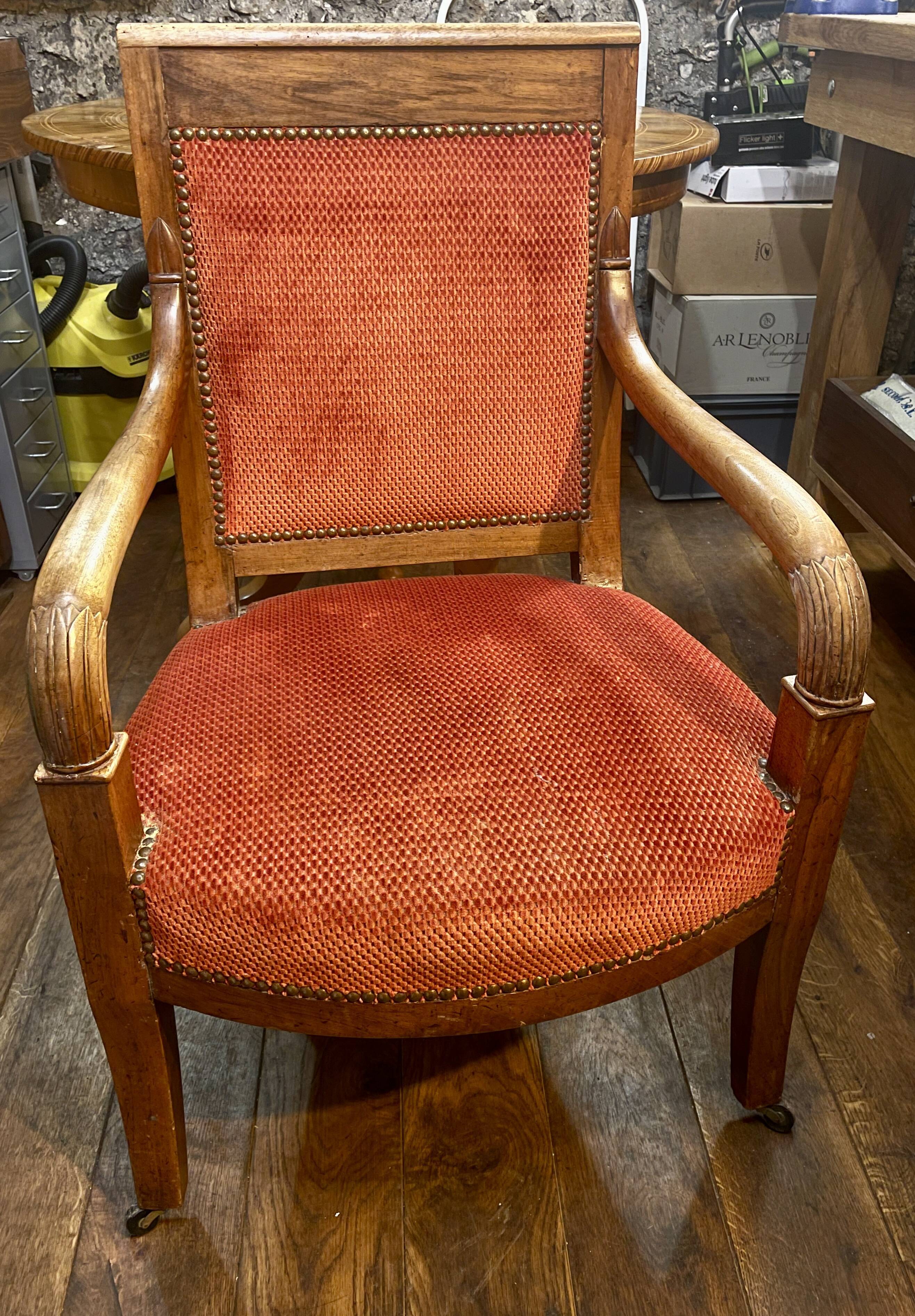 Fauteuil Empire d’époque