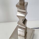 Vintage Binox 1960 stainless steel lamp