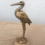 Heron brass statuette