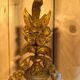Louis XVI style console in gilded and carved wood