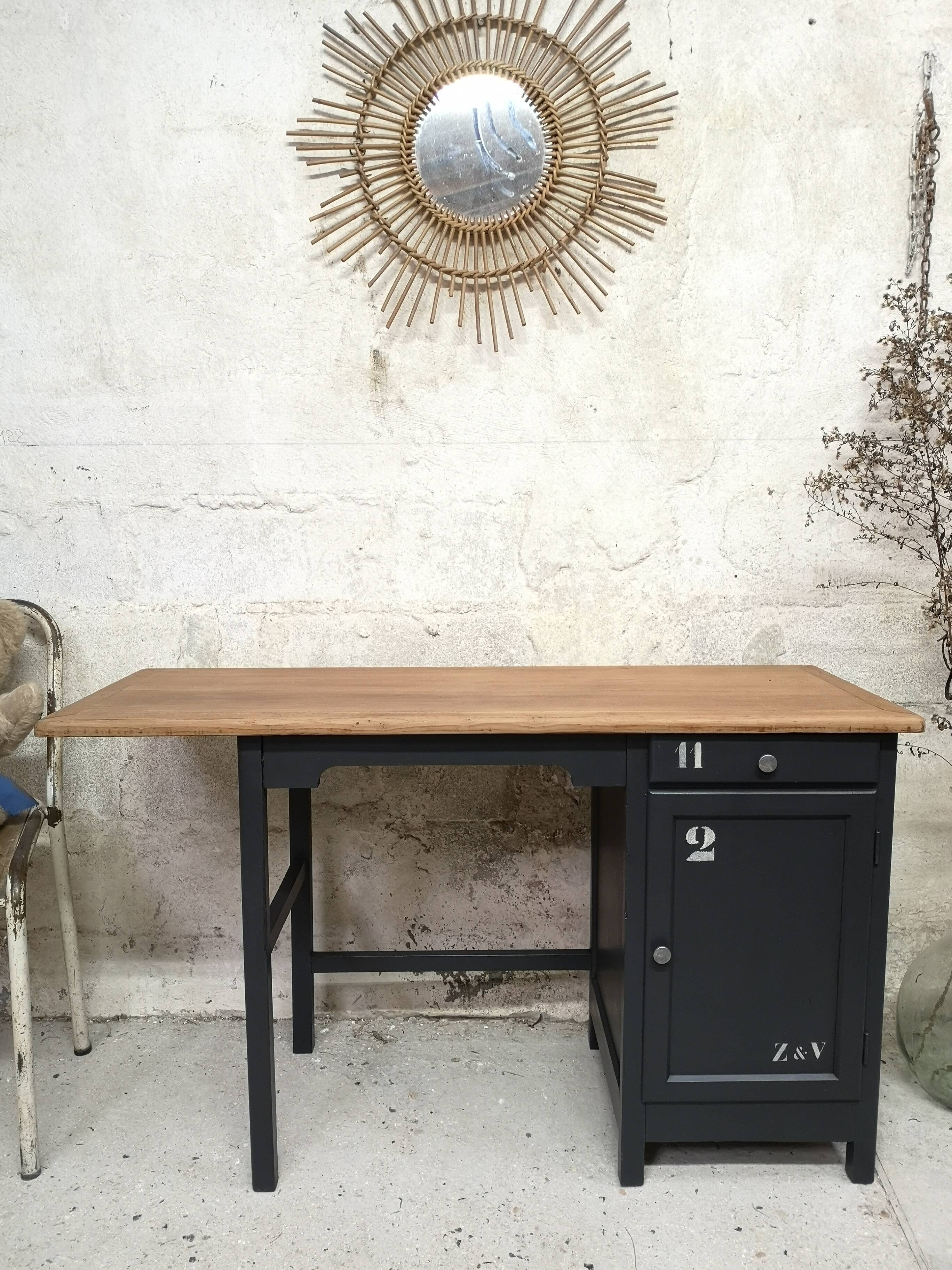 Office administration furniture of patina trade 50s