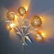 Vintage floral  wall lamp by Hans Kögl , 1970s