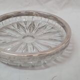 Crystal & silver bottle bottom