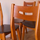 5 Scandinavian chairs 60s