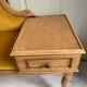 Restored vintage bench – “chat” furniture with integrated drawer