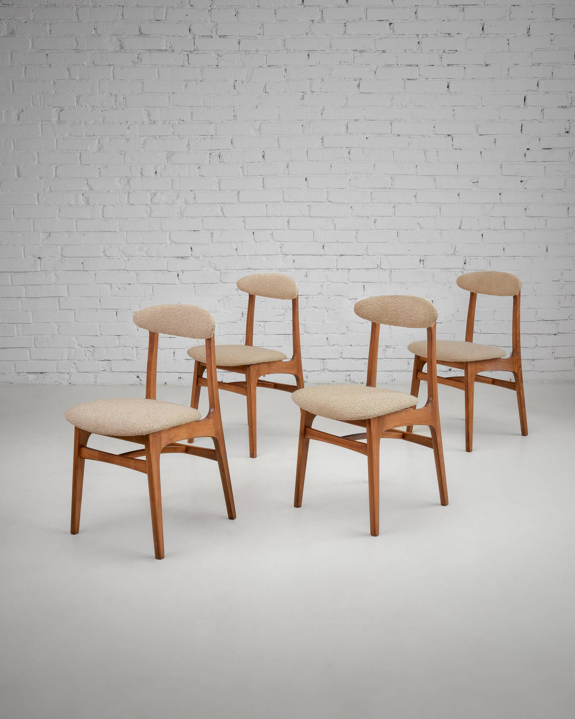 Chaise polonaise 200-190 de Rajmund Hałas, années 60