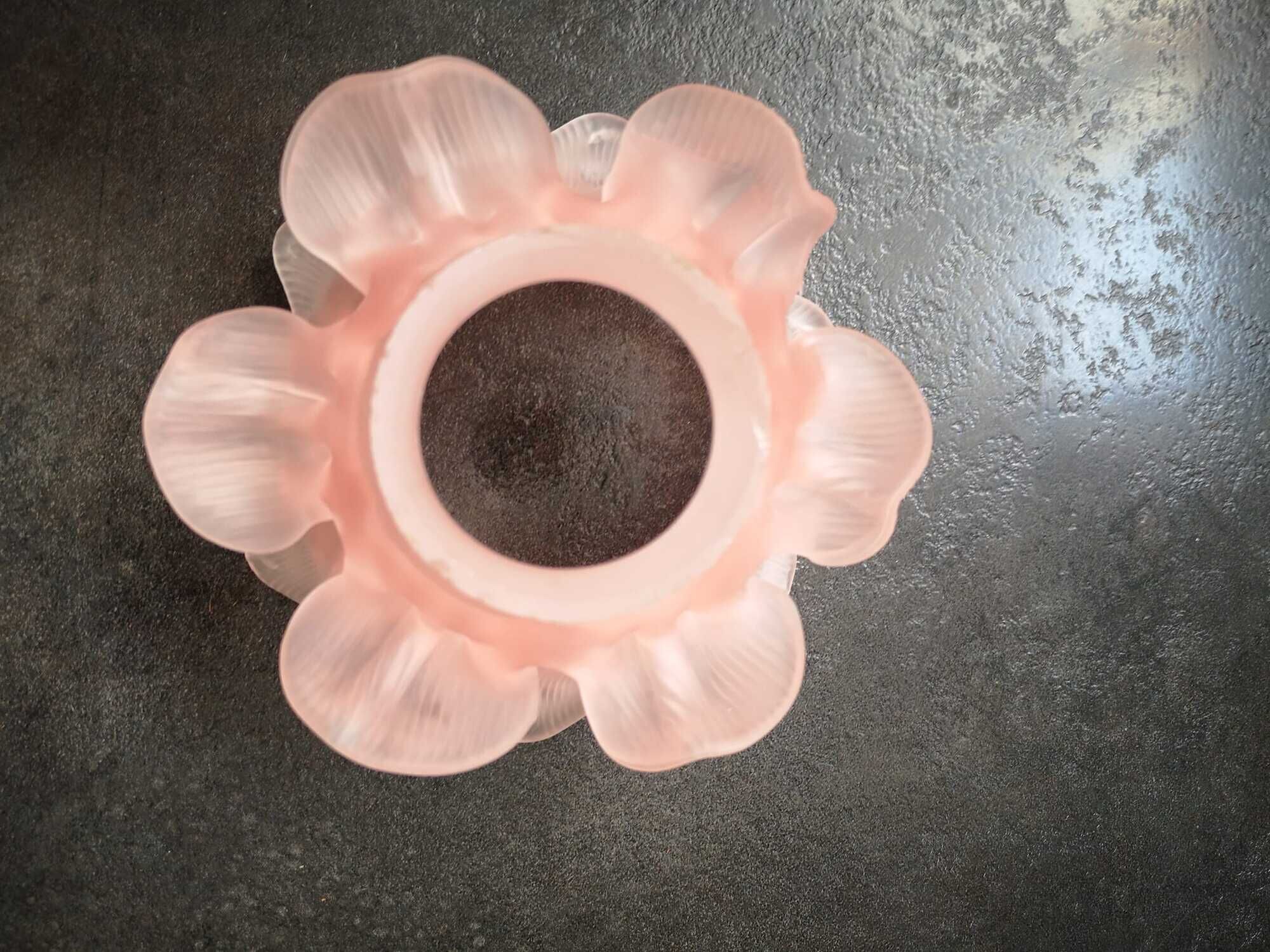 Abat-jour En PVC En Forme De Pétale De Fleur - Diamètre 45 Cm, Blanc Mat, Pour Suspension Ou Lampe De Table