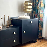 Asymmetrical entrance furniture