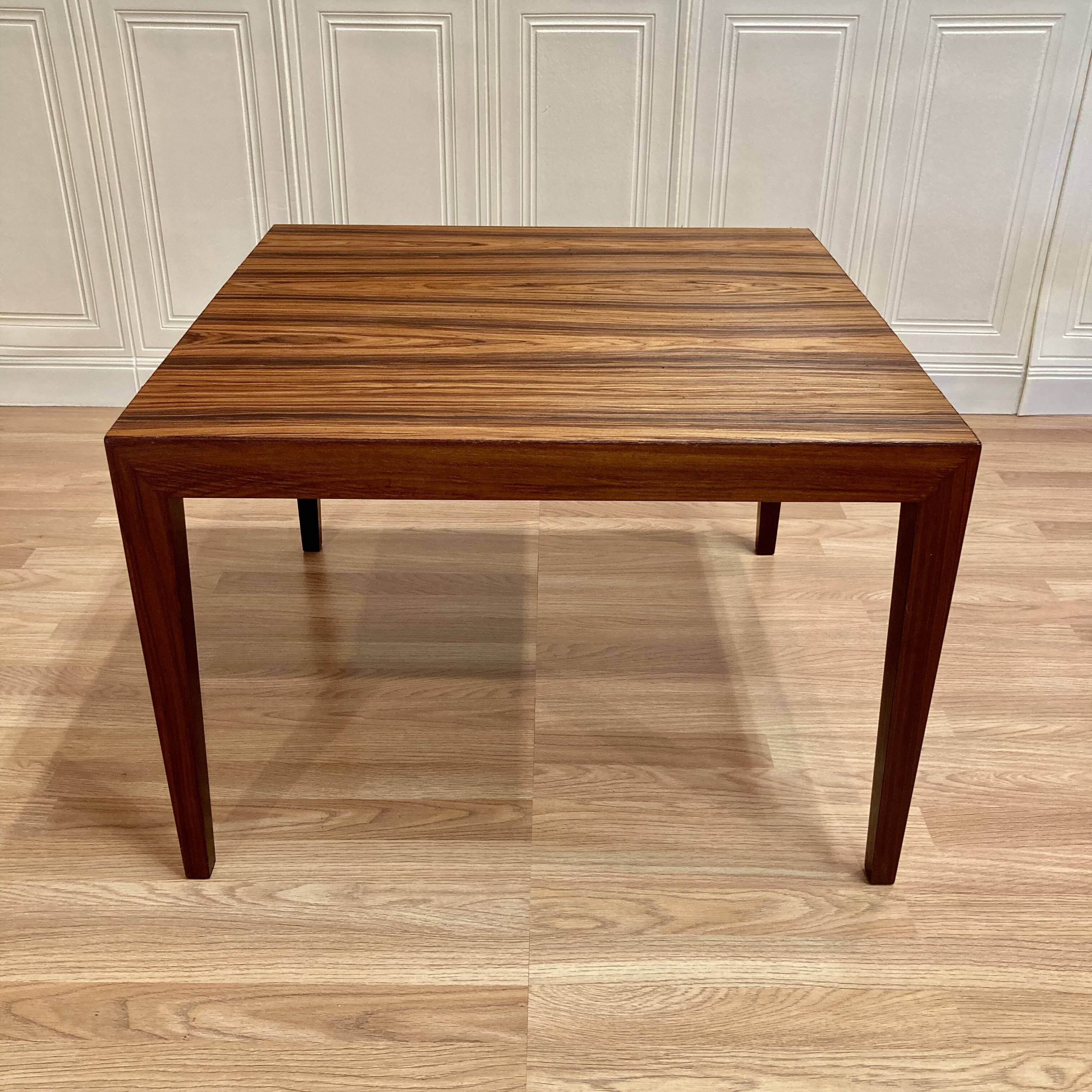 Low table design and scandinavian stamp "severin hansen".