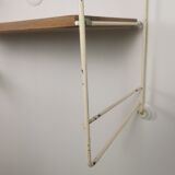 Modular metal and wood shelf