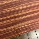 Vintage modernist desk from the 50s and 60s in wood and metal – modular & demonstrable