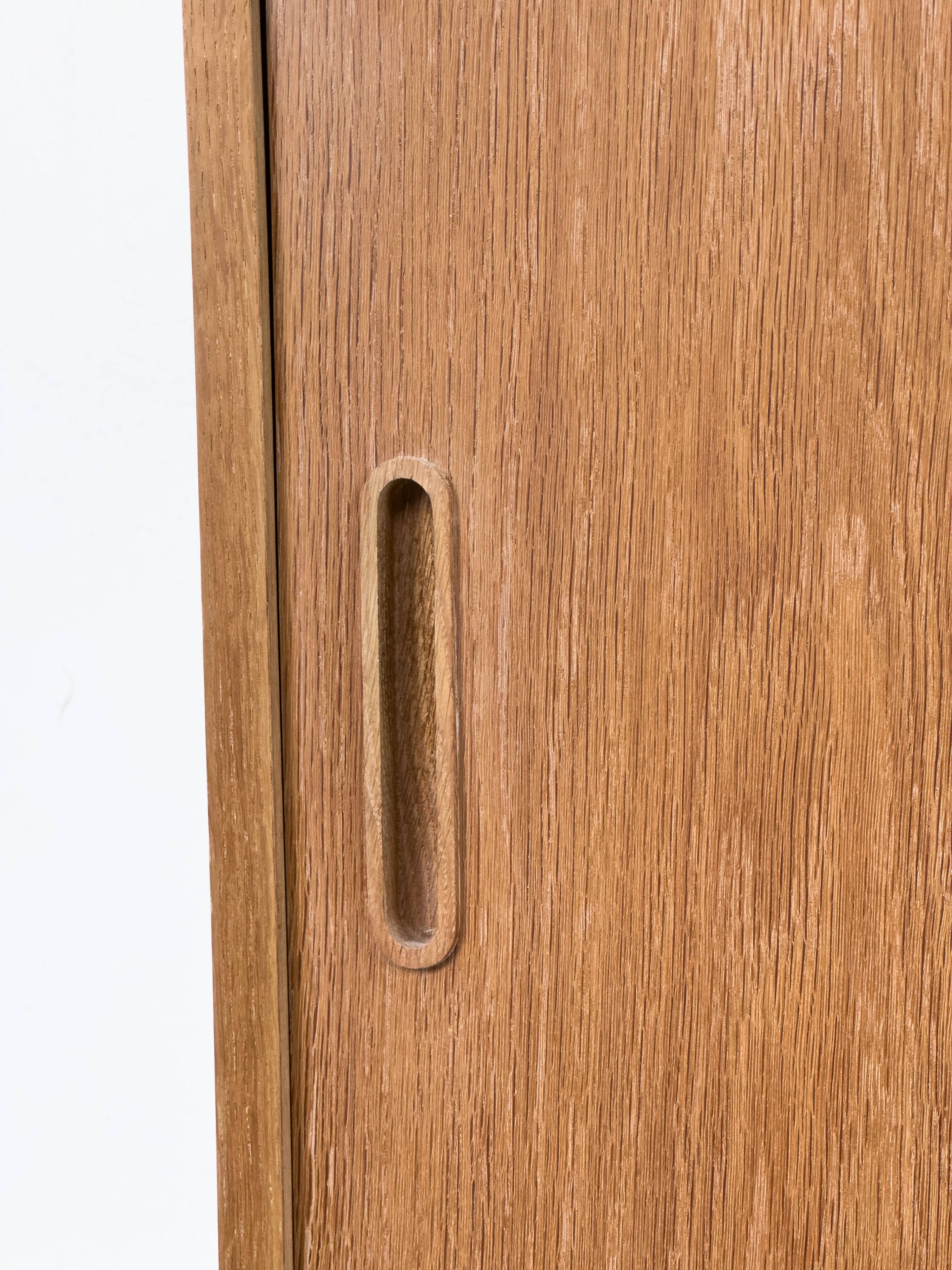 Danish Oak Sideboard by Carlo Jensen for Hundevad & Co., 1960s
