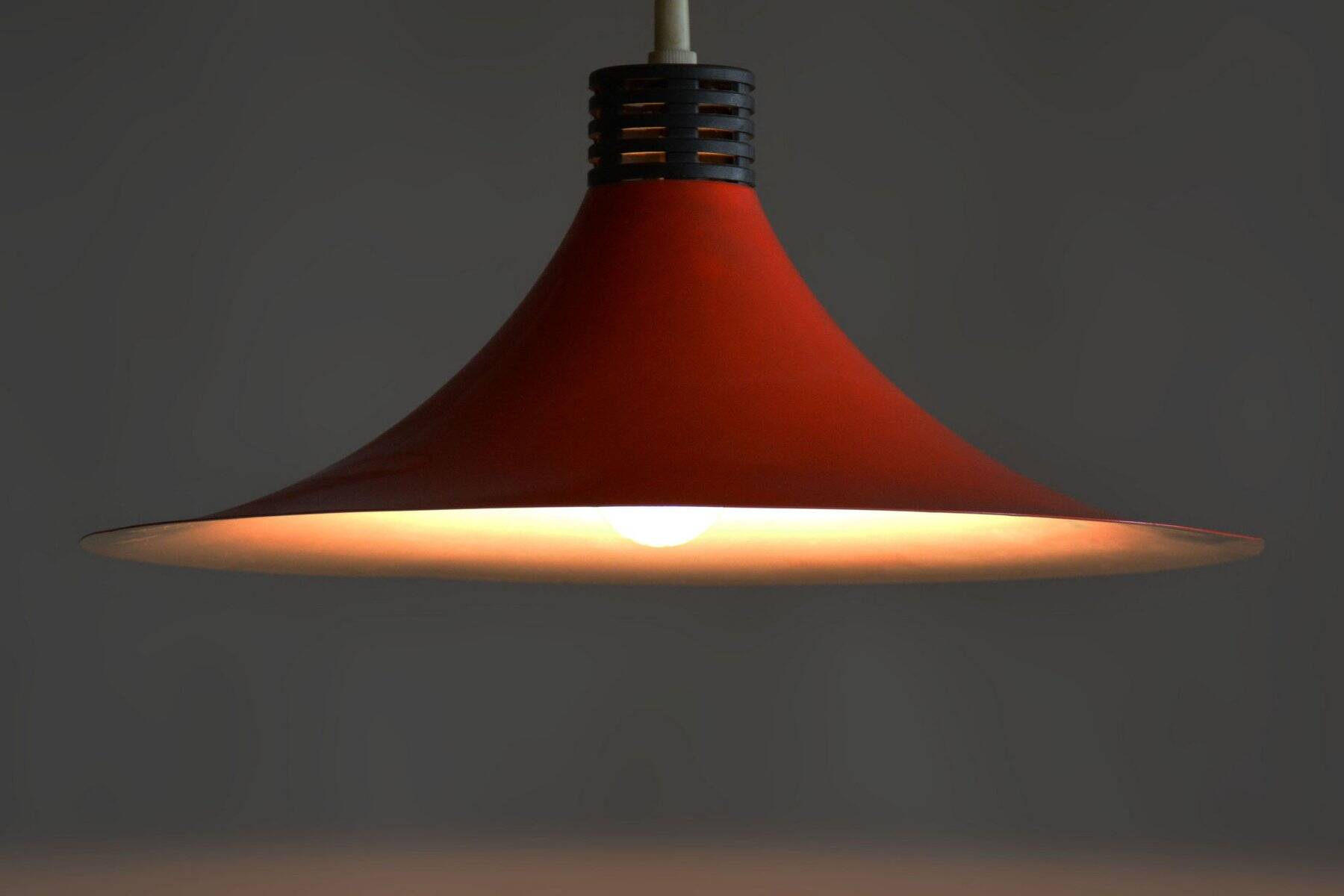 Mid-Century Aluminium Chandelier by Guzzini for Meblo, Italy, 1970s