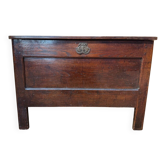 Banc coffre Louis XIII en chêne massif