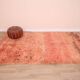 Peach Vintage Moroccan 175 x 246 cm, Berber Wool Rug Handmade, Boho Rug